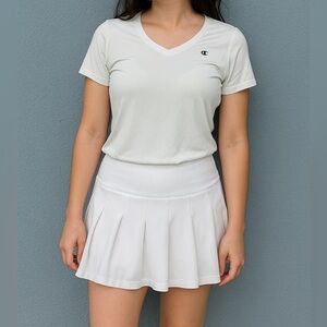Champion Women's Classic White Short Sleeve Tee